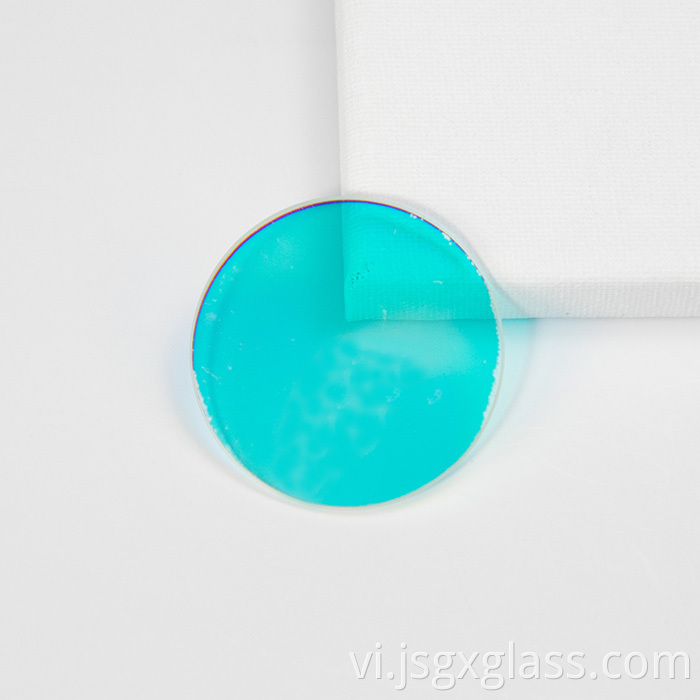 Kính phủ màu xanh lam Blue blue coated glass